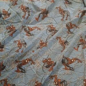 Spiderman Blue and Red Bedding Sheets